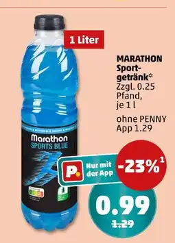 PENNY Marathon sportgetränk Angebot