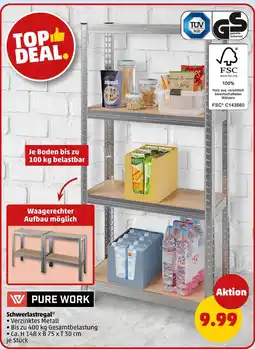 PENNY Pure work schwerlastregal Angebot