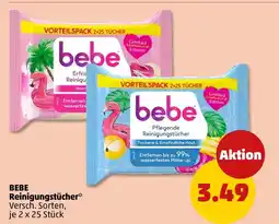 PENNY Bebe erfrischende reinigungstücher Angebot