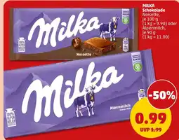 PENNY Milka schokolade noisette Angebot