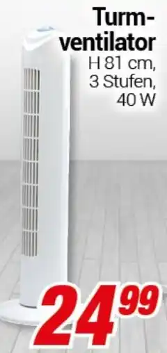 CENTERSHOP Turmventilator Angebot
