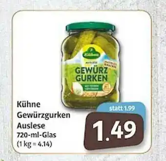 Markant Markt Kühne Gewürzgurken Auslese Angebot