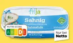 NETTO Frija Schmelzkäsezubereitung Schale Angebot