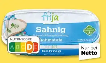 NETTO Frija Schmelzkäsezubereitung Schale Angebot