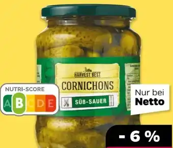 NETTO Harvest Best Cornichons Angebot
