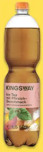 NETTO Kingsway Eistee mit Pfirsch-Geschmack Angebot
