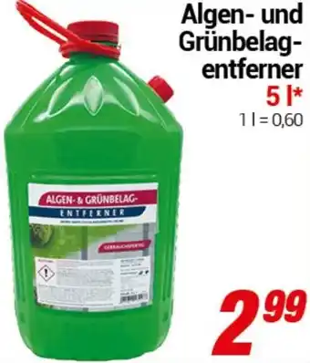 CENTERSHOP Algen-und Grünbelagentferner Angebot