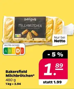 NETTO Bakersfield milchbrötchen Angebot
