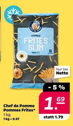 NETTO Chef de pomme pommes frites Angebot