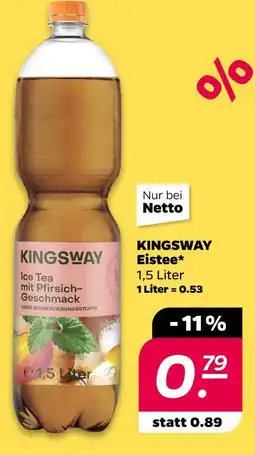 NETTO Kingsway eistee Angebot