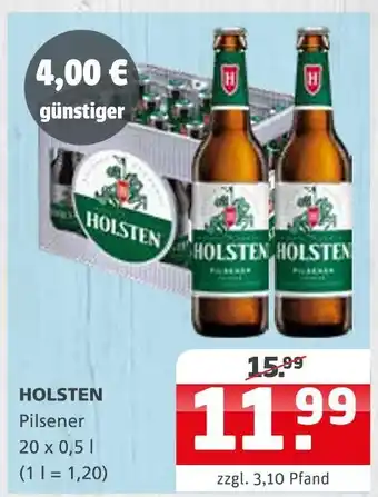 Getränke Quelle Holsten pilsener Angebot