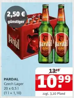 Getränke Quelle Pardal czech lager Angebot