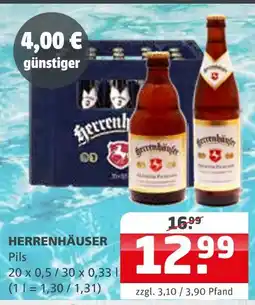 Getränke Quelle Herrenhäuser pils Angebot
