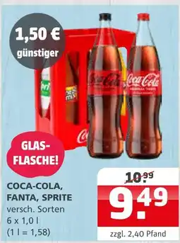 Getränke Quelle Coca-cola coca-cola, fanta, sprite Angebot