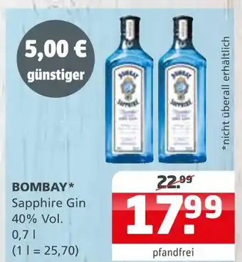 Getränke Quelle Bombay sapphire gin Angebot