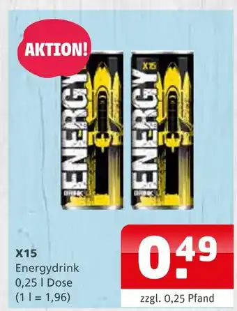 Getränke Quelle X15 energydrink Angebot
