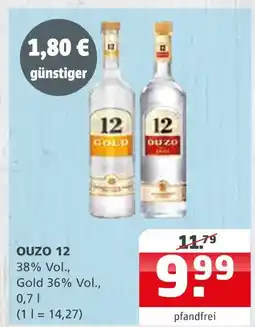 Getränke Quelle Ouzo 12 Angebot
