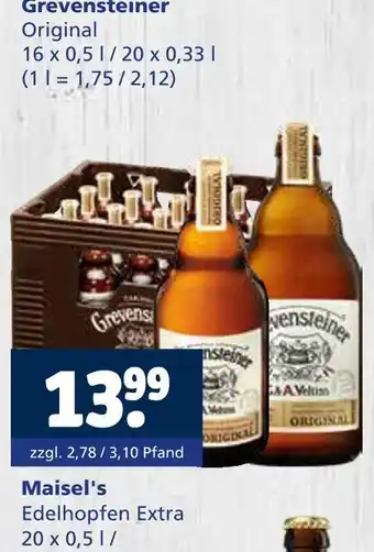 Getränkewelt Grevensteiner original Angebot