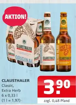 Getränke Quelle Clausthaler Angebot