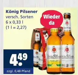 Getränkewelt König pilsener könig pilsener Angebot