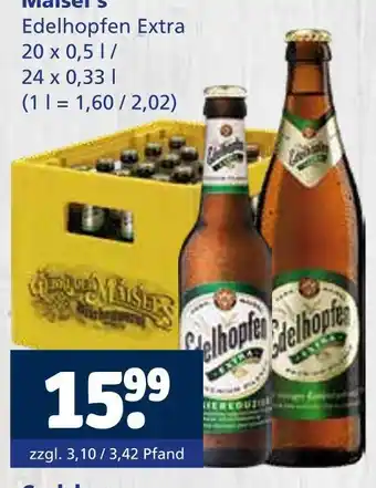 Getränkewelt Maisel's edelhopfen extra Angebot