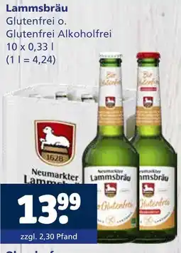 Getränkewelt Lammsbräu glutenfrei o. glutenfrei alkoholfrei Angebot