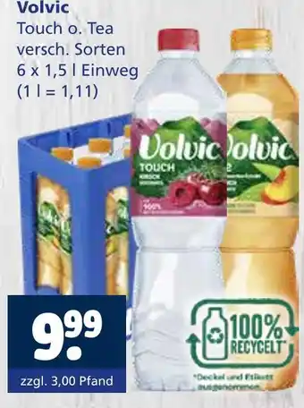 Getränkewelt Volvic touch o. tea Angebot