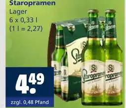 Getränkewelt Staropramen lager Angebot
