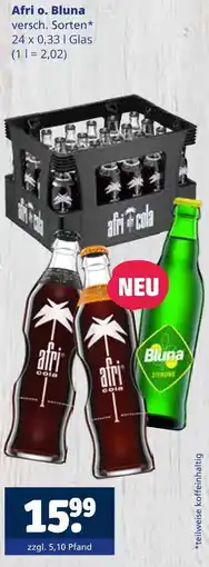 Getränkewelt Afri o. bluna Angebot