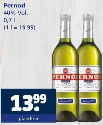 Getränkewelt Pernod Angebot