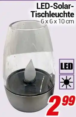 CENTERSHOP LED-Solar Tischleuchte Angebot