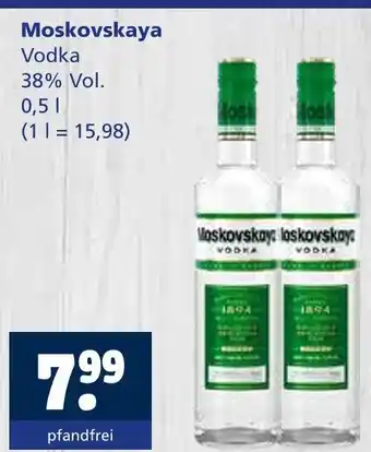 Getränkewelt Moskovskaya vodka Angebot