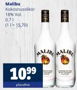 Getränkewelt Malibu kokosnusslikör Angebot