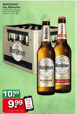 Getränkeparadies Gefromm Warsteiner pils, alkoholfrei Angebot