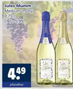 Getränkewelt Jules mumm medium o. dry Angebot