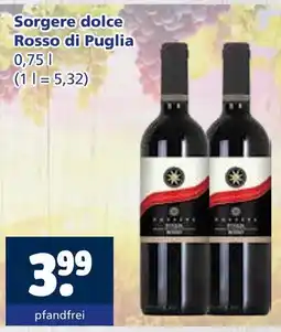 Getränkewelt Sorgere dolce rosso di puglia Angebot