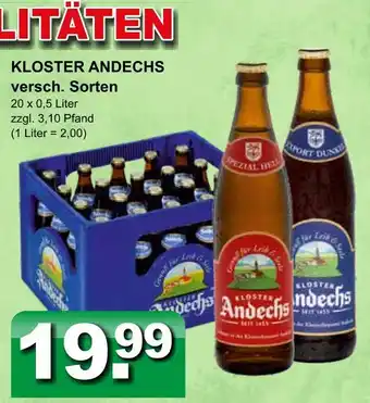 Getränkeparadies Gefromm Kloster andechs Angebot