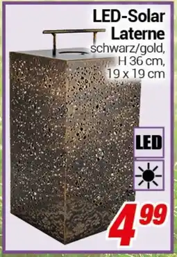 CENTERSHOP LED-Solar Laterne Angebot