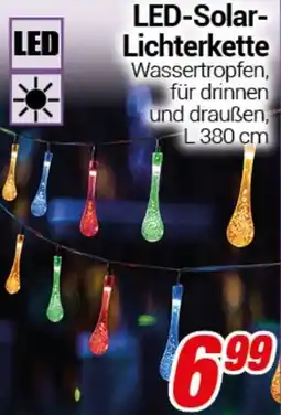 CENTERSHOP LED-Solar Lichterkette Angebot