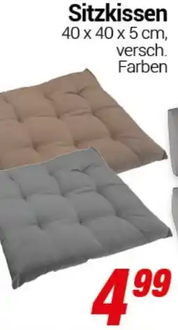 CENTERSHOP Sitzkissen Angebot