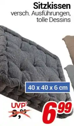 CENTERSHOP Sitzkissen Angebot