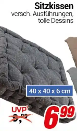 CENTERSHOP Sitzkissen Angebot