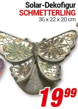 CENTERSHOP Solar-Dekofigur SCHMETTERLING Angebot