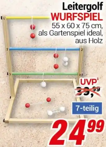 CENTERSHOP Leitergolf WURFSPIEL Angebot