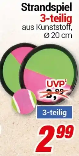 CENTERSHOP Strandspiel Angebot