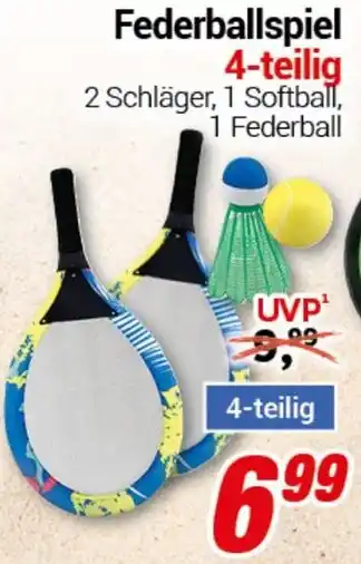 CENTERSHOP Federballspiel Angebot