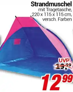 CENTERSHOP Strandmuschel Angebot