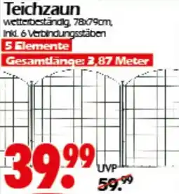 Wreesmann Teichzaun Angebot