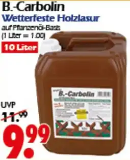 Wreesmann B. Carbolin Wetterfeste Holzlasur Angebot