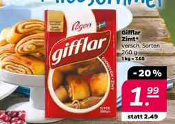 NETTO Gifflar Zimt Angebot